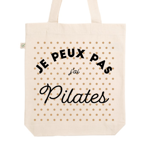 Tote Bag "Je peux pas j'ai Pilates" - Little Antoinette
